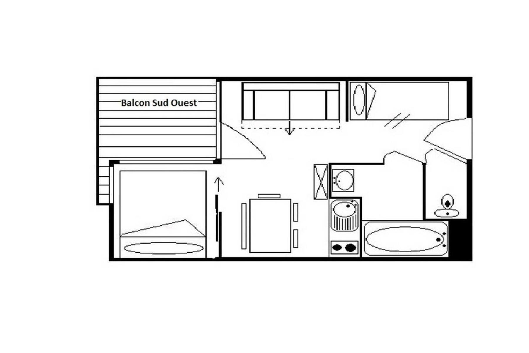 Residence Ski Soleil - Appartement Fonctionnel - Depart Ski Aux Pieds - Balcon Loggia Ouest Mae-2344 Saint-Martin-de-Belleville Exteriör bild